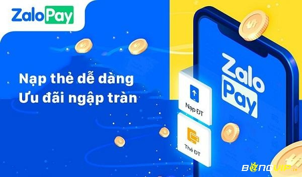 Nạp thẻ VinaPhone tiện lợi với ví điện tử ZaloPay