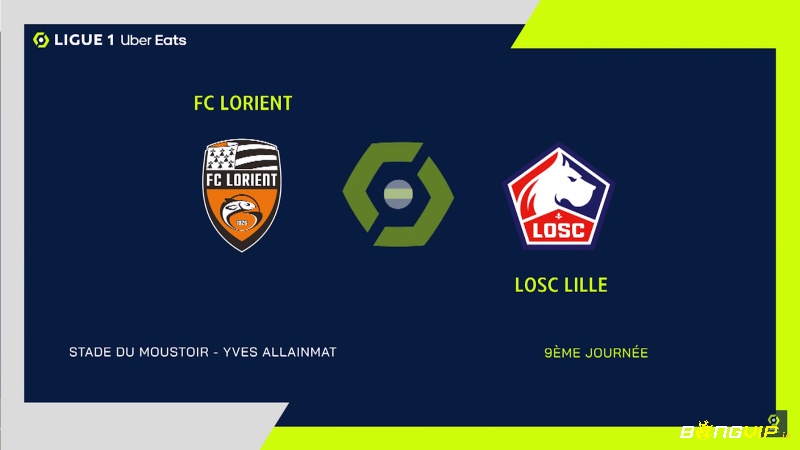 Trận lorient vs lille là tâm điểm lượt 9 giải League 1