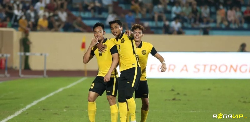 Đội Malaysia trước trận đấu