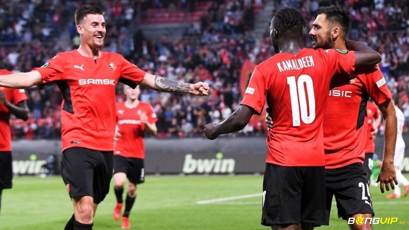 Đội Rennes trước trận đấu