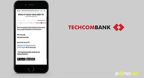 Sự phổ biến của đăng ký internet banking techcombank