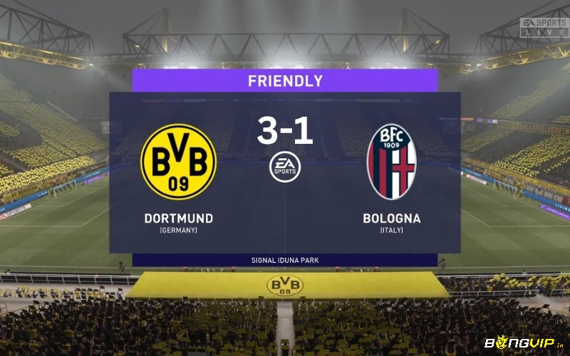 Dự đoán Dortmund vs Bologna là 3-1